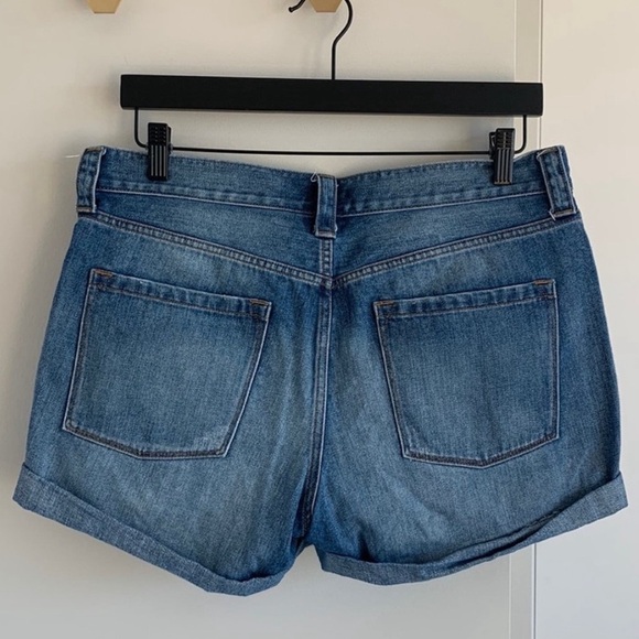 J. Crew Medium Wash Cuffed Jean Shorts - 29 - Picture 3 of 3